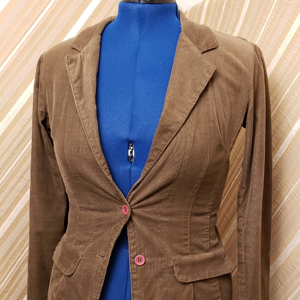 Small Brown Corduroy Blazer